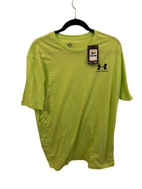 NWT Under Armour lime green men's shirt size xl